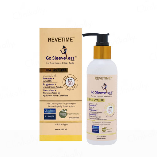 Revetime Go Sleeveless Sunscreen Body Lotion SPF 50
